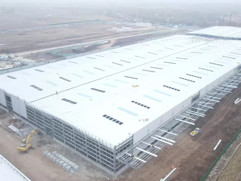 Hobaneng U Khetha Moaho oa Prefab Metal Warehouse
