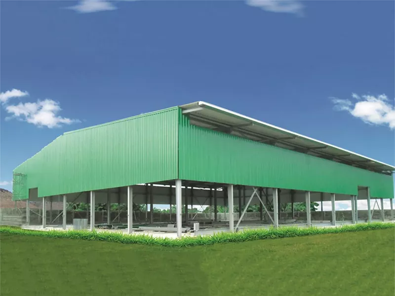 Eco-Metal Prefab Metal Warehouse Mohahong